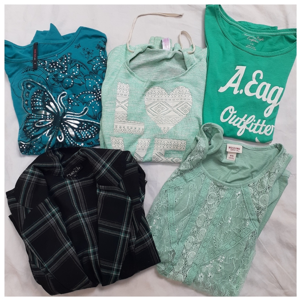 💚💙 Sea Foam/Turquoise  M Bundle 💚💙